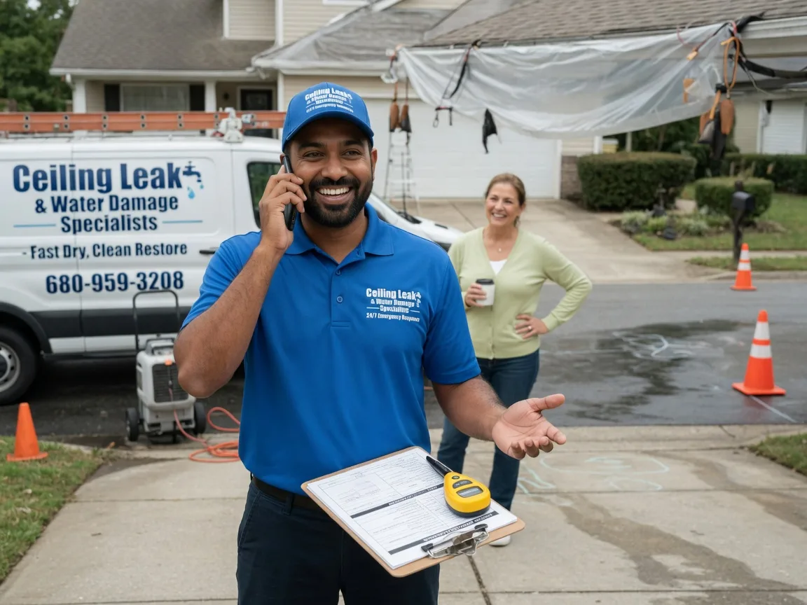 Ceiling Leak Cleanup North Myrtle Beach, SC FAQs